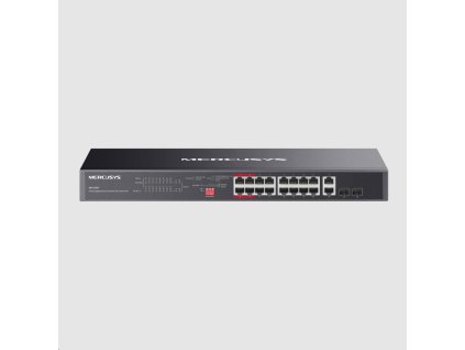 MERCUSYS switch MS120GP (16xGbE,14xPoE+,2xGbE/SFPcombo,192W)