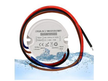 11563 1 11563 1 napajeci zdroj pro led do krabice 2 1a 25w 12v dc