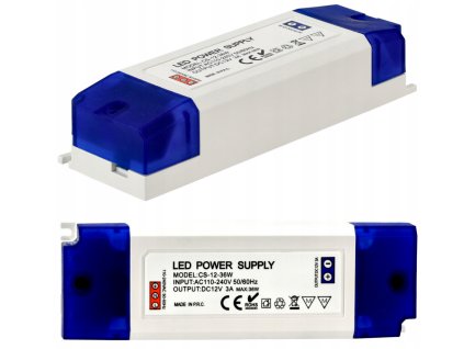 51178 zdroj pro led nabytek 12v 36w 3a ip20