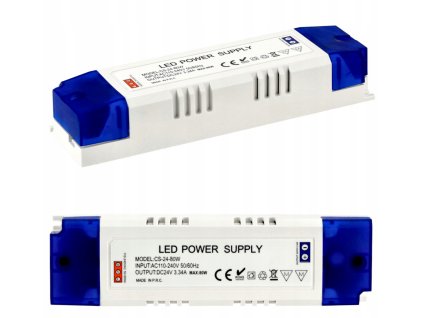 51208 zdroj pro led nabytek 24v 80w 3 33a ip20