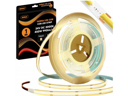49186 49186 led pasek cob neon 24v 480d 9w m ip20 1m 990lm tepla barva