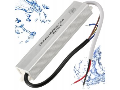 51064 51064 led hermeticky zdroj 12v 36w 3a ip67