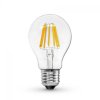 LED žárovka - E27 - 8W - 880Lm - filament - teplá bílá