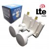 DI-WAY LNB MONOBLOCK TWIN 0,1dB 4,3st, WHITE LEOPARD LINE