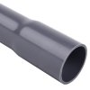 KOPOS Trubka pevná 4050 Ø50,0/45,0mm, 750N, –25 až +60°C, PVC, tmavě šedá (délka 3m)