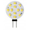 LED žárovka G4 - 3W - 270 lm - SMD talířek - studená bílá