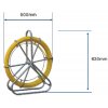 Protahovací pero sklolaminátové ve stojanu 6mm - 100m