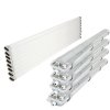 4x Svítidlo + 8x LED trubice - G13 - 120cm - 18W - 1800lm neutrální bílá - SADA