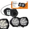 LED dvojitá pracovní lampa do auta 12W 12V