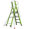 LITTLE GIANT Žebřík STADIUM Ladder 4 Step plošinový, výška stání 110 cm