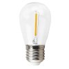 LED žárovka filament - E27 - 1W - teplá bílá