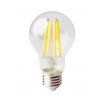 LED žárovka filament E27 - 8W - teplá bílá