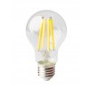 LED žárovka filament E27 - 6W - teplá bílá