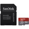 SanDisk Ultra/micro SDXC/128GB/140MBps/UHS-I U1 / Class 10/+ Adaptér