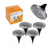 4x LED solární lampa