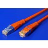 Patch kabel FTP cat 5e, 5m - červený