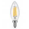 LED žárovka C35 - E14 - 6W - 24V - teplá bílá - kompatibilní s Loxone