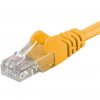 Patch kabel UTP Cat 6, 1,5m - žlutý
