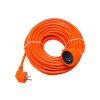 Prodlužovací kabel 30m, oranžový 3x1,5mm PR-160