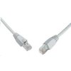 Patch kabel Solarix C6-315GY-1MB SFTP Cat 6, snag-proof, 1m - šedý