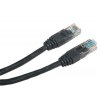 Patch kabel UTP Cat 6, 3m - černý