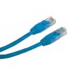 Patch kabel UTP Cat.5e 10m - modrý