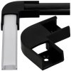 38536 38536 cerny uhlovy konektor pro profil led