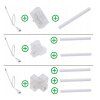 54358 3 x led sestihranny konektor