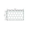54367 3 led rohovy konektor l 90 hexagon