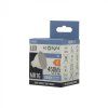 55066 4 led zarovka 12v mr16 5w studena bila