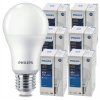 SADA 6 KS LED žárovek PHILIPS E27 4,9W 470lm - teplá bílá