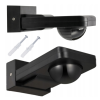 48613 pir pohybovy senzor ip65 1000w 360 cerny