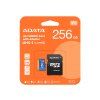 Adata/Micro SDXC/256GB/UHS-I U1 / Class 10/+ Adaptér