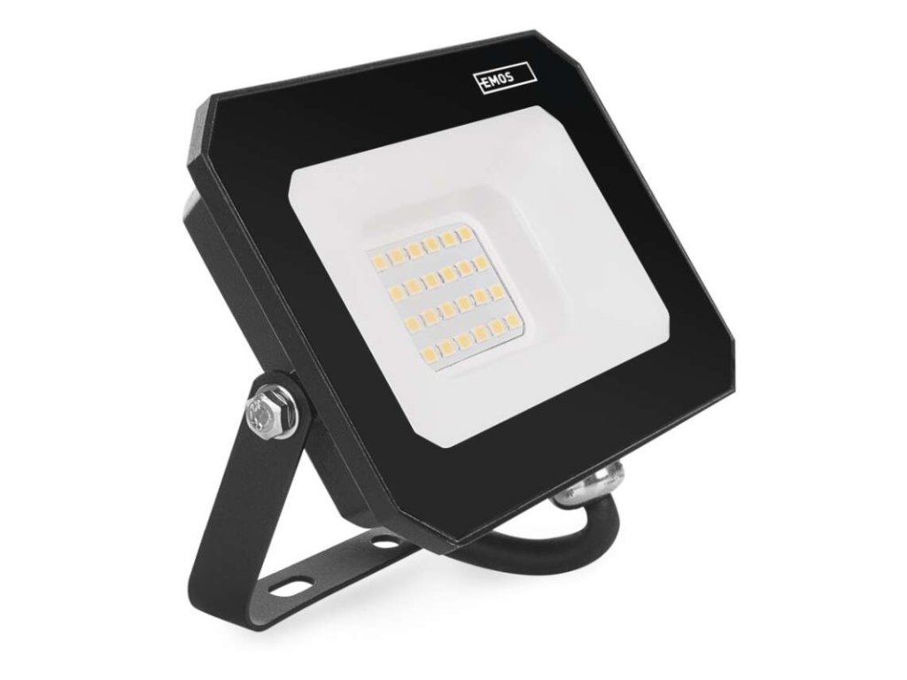 LED reflektor SIMPO 20 W, černý, neutrální bílá