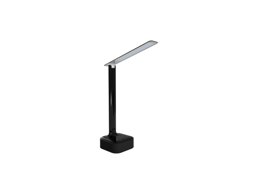 Stolní LED lampička ROBIN MUSIC s bluetooth reproduktorem, černá