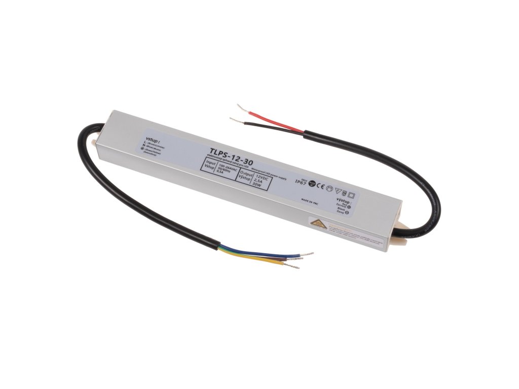 LED zdroj 12V 30W IP67 TLPS-12-30 - LED zdroj 12V 30W IP67 TLPS-12-30