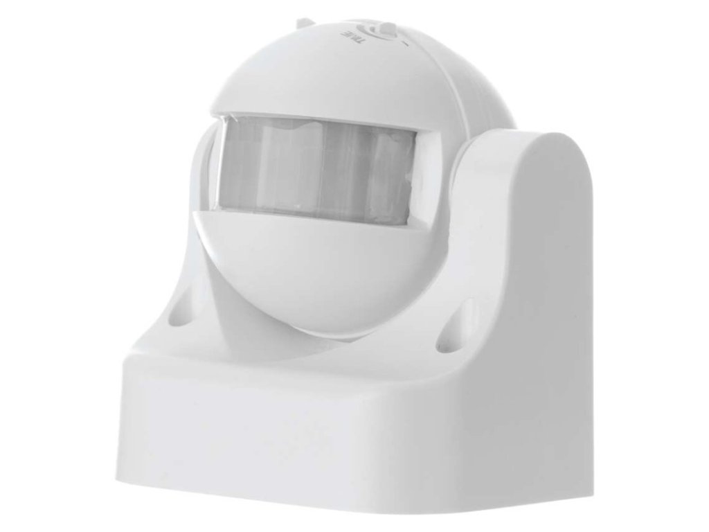 PIR senzor (pohybové čidlo) IP44 1200W, bílý