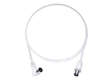 Solight anténní koaxiální kabel, kombinované konektory, 2m, sáček