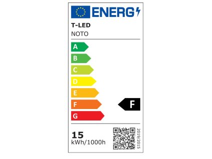 LED nástěnné svítidlo NOTO - Denní bílá