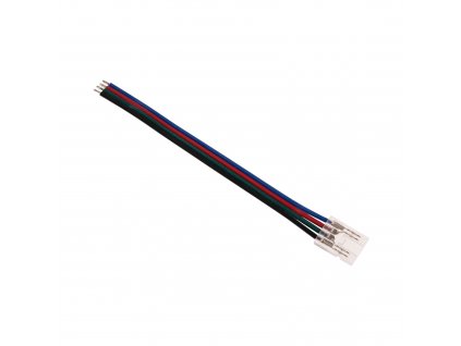 COB RGB 10mm přípojka s kabelem - COB RGB 10mm přípojka s kabelem