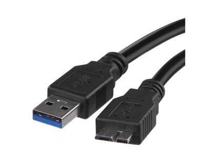 USB kabel 3.0 A vidlice – micro B vidlice 1m