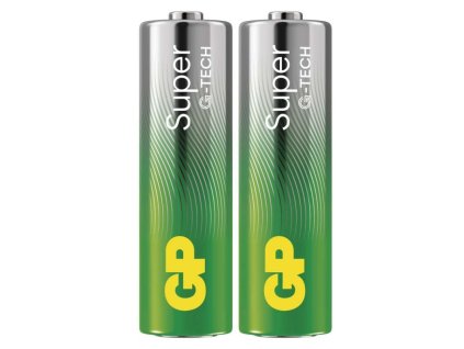 Alkalická baterie GP Super AA (LR6), 2 ks
