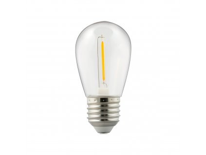 LED žárovka E27 1W FILAMENT S14 - LED žárovka E27 1W FILAMENT S14