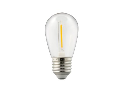 LED žárovka E27 1W FILAMENT S14 - LED žárovka E27 1W FILAMENT S14