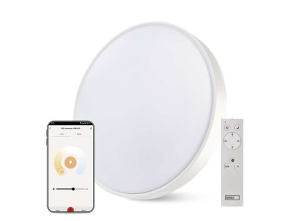 Chytré LED svítidlo GoSmart, přisazené, kruhové, 45W, CCT, stmívatelné, WiFi