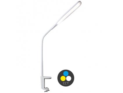 PRIM LED stmív. stolní lampa 10W,500lm,CCT,bílá