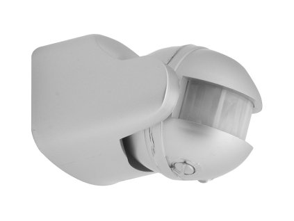 PANLUX SENSOR PIR pohybové čidlo 180°  stříbrná