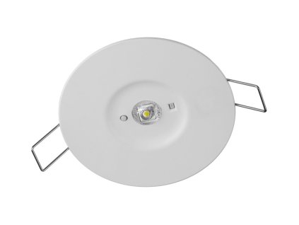 CARPO AREA anti-panic LED vestavné nouzové svítidlo 3W 3h, bílá