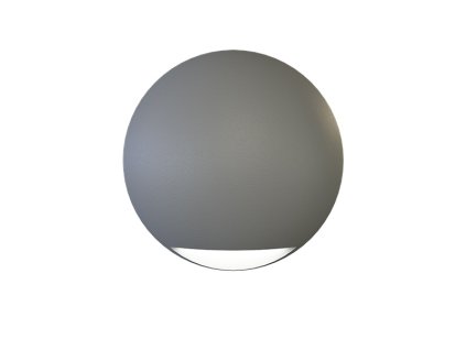 LEON CIRCLE nástěnné zahradní LED svítidlo 2W šedá