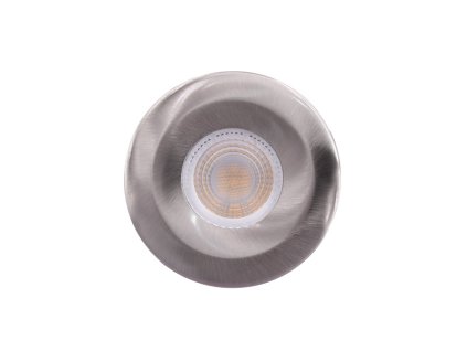 Pevný LED podhled PP COB IP65 bodovka 40°, chrom broušený - neutrální